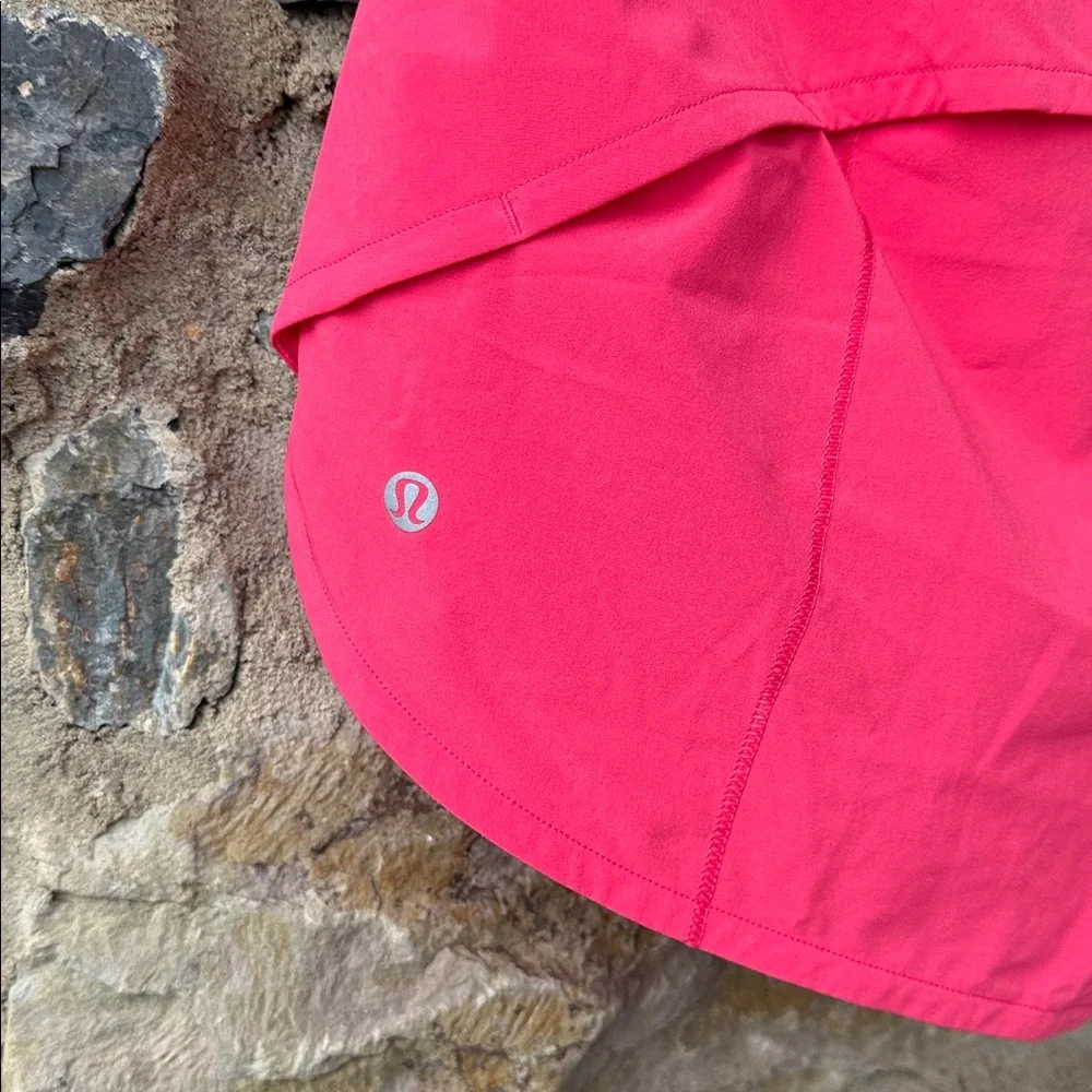 Lululemon Speed Up Shorts Pink Size 12 Tall Athletic Running Lined Lightweight